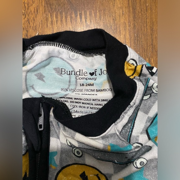 Bundle of Joy Company Skater Boy Bamboo Zippy, Size 18-24 months - Picture 3 of 4